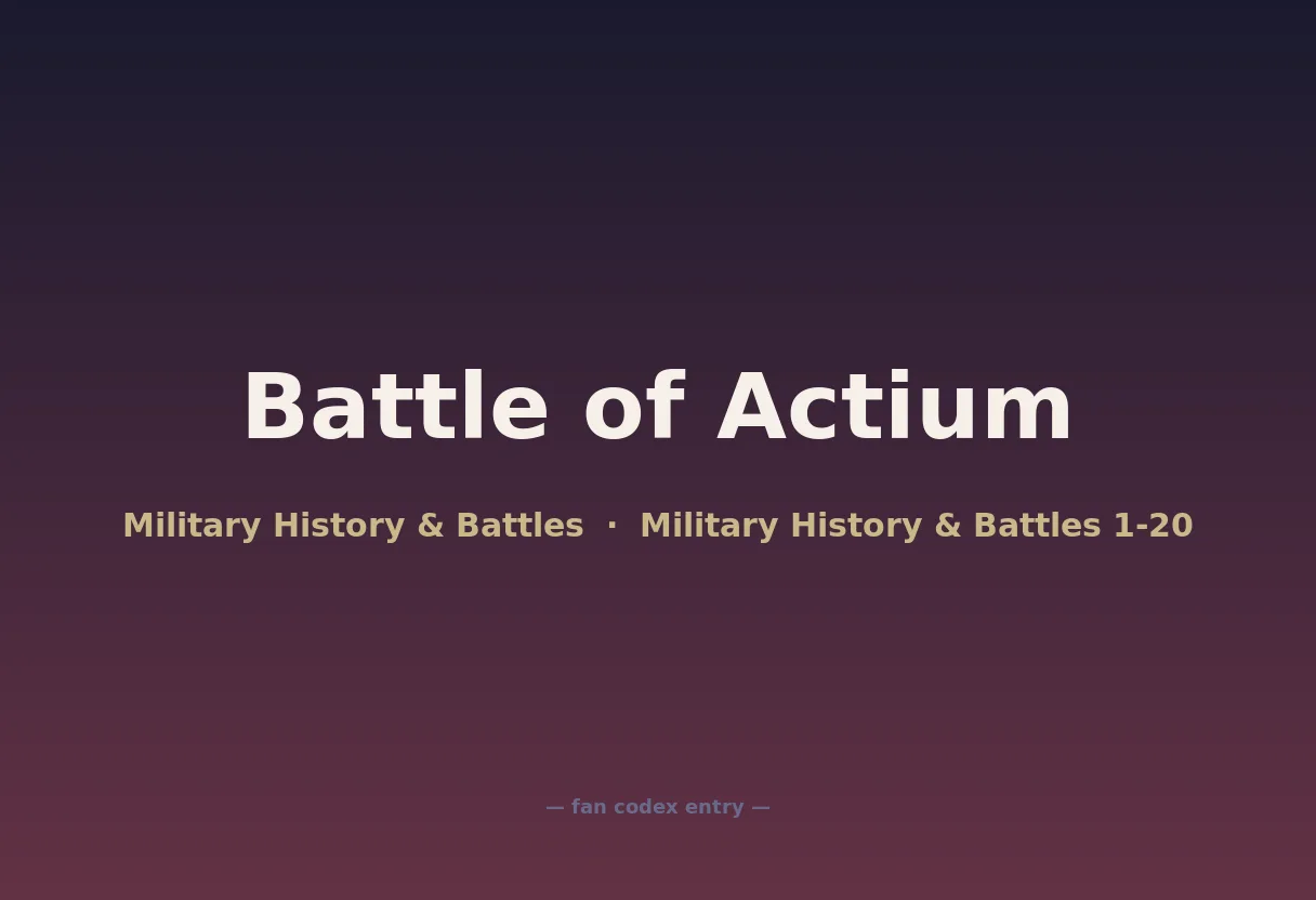 Battle of Actium