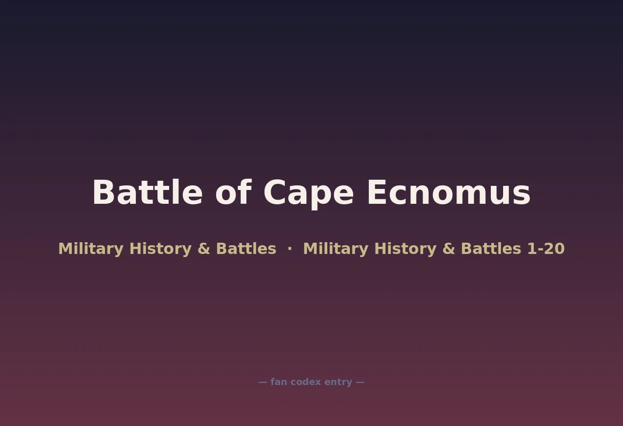 Battle of Cape Ecnomus