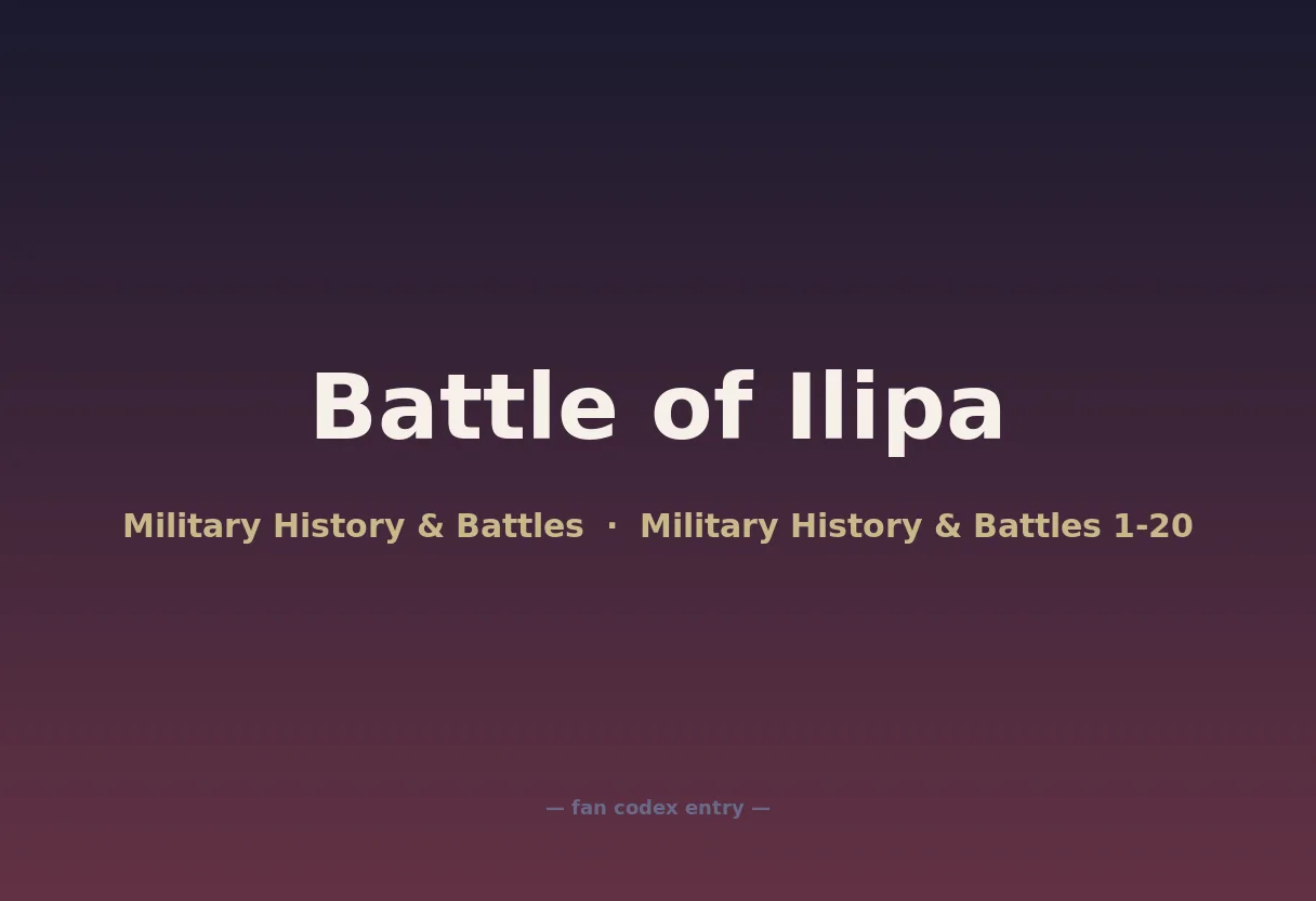 Battle of Ilipa