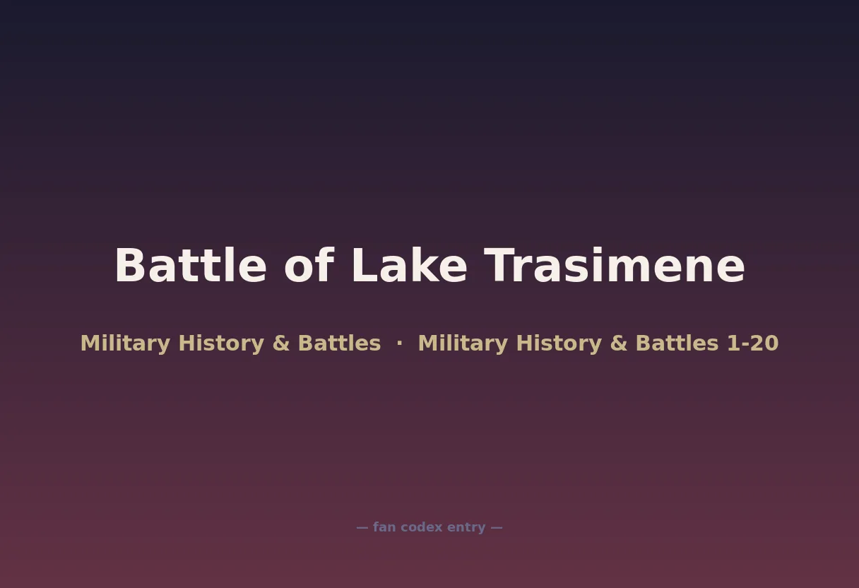 Battle of Lake Trasimene