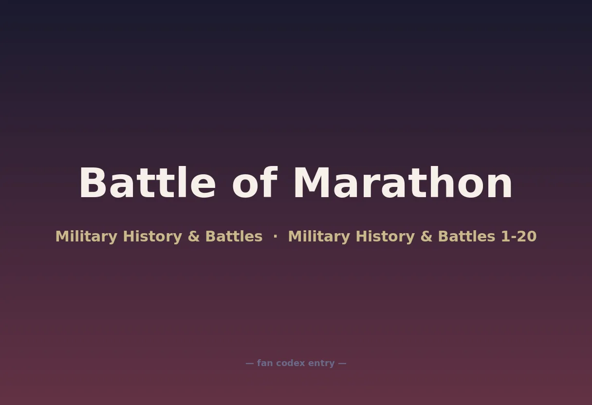 Battle of Marathon