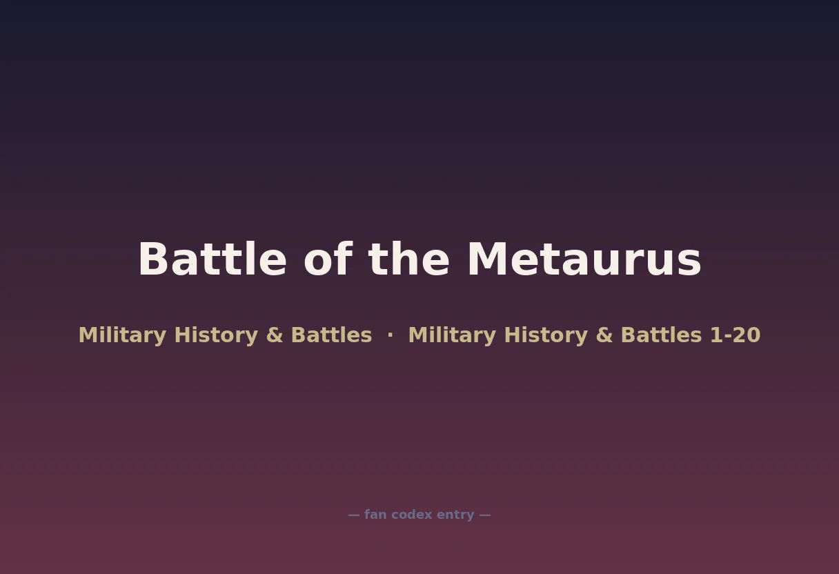 Battle of the Metaurus