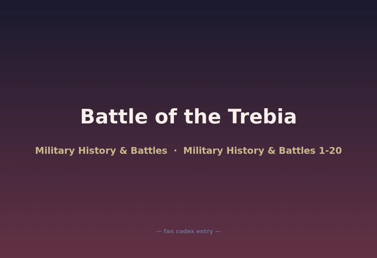 Battle of the Trebia